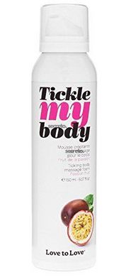 Масажна піна Love To Love TICKLE MY BODY Passion Fruit (150 мл) зволожувальна SO1387 фото