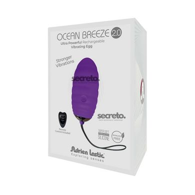 Виброяйце Adrien Lastic Ocean Breeze 2.0 Purple SO7029 фото