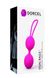 Вагинальные шарики Dorcel Dual Balls Magenta, диаметр 3,6см, вес 55гр SO2699 фото 3