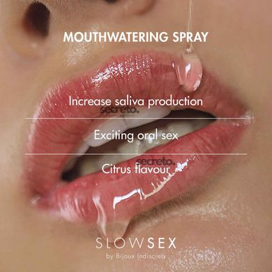 Спрей для посилення слиновиділення Bijoux Indiscrets Slow Sex Mouthwatering spray SO5908 фото