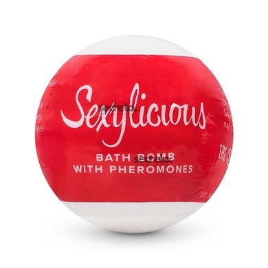 Бомбочка для ванни з феромонами Obsessive Bath bomb with pheromones Sexy (100 г) SO7710 фото