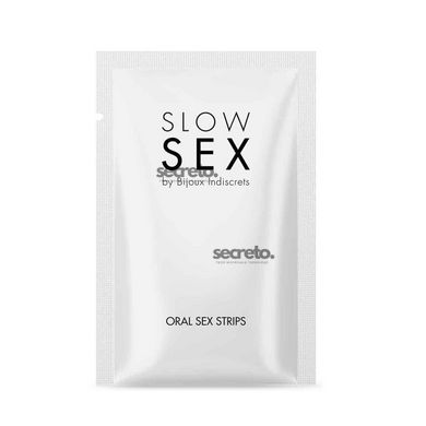 Полоски для орального секса Bijoux Indiscrets Slow Sex Oral sex strips SO5909 фото