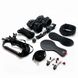 Набор для BDSM Alive FURY Black BDSM Kit, 10 предметов SO6324 фото 1