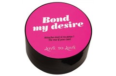 Скотч для бондажа Love To Love BOND MY DESIRE (15м) Черный, не липнет к коже и волоскам SO1400 фото