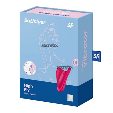 Вібратор на палець Satisfyer High Fly Red SO4651 фото