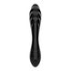 Двосторонній скляний дилдо Satisfyer Dazzling Crystal 1 Black, дуже міцний, без стопера SO8786 фото 2