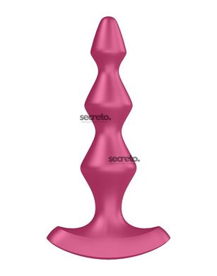 Анальний стимулятор-намистини з двома моторами Satisfyer Lolli-Plug 1 Berry SO4925 фото