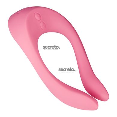 Вибратор для пар Satisfyer Endless Joy Pink, 3 независимых мотора, многофункциональный SO2306 фото