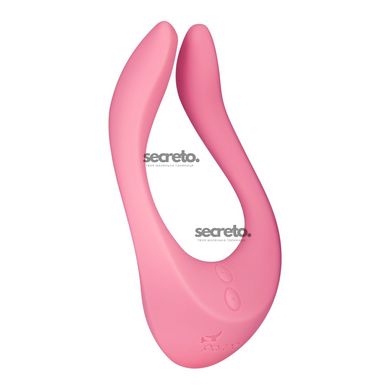 Вибратор для пар Satisfyer Endless Joy Pink, 3 независимых мотора, многофункциональный SO2306 фото