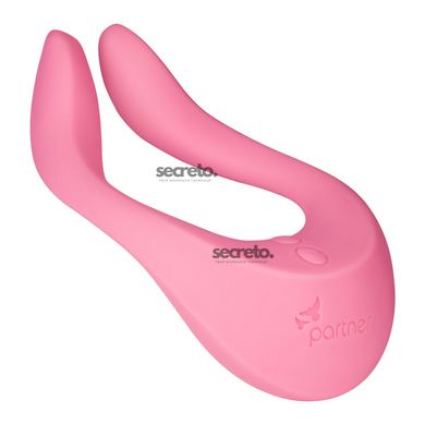 Вибратор для пар Satisfyer Endless Joy Pink, 3 независимых мотора, многофункциональный SO2306 фото