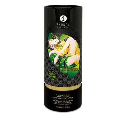 Соль для ванны Shunga Oriental Crystals Bath Salts ORGANIC - Lotus Flower (500 г) соль Мертвого моря SO5964 фото