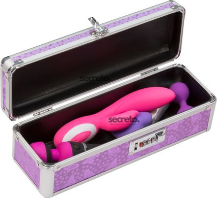 Кейс для хранения секс-игрушек BMS Factory - The Toy Chest Lokable Vibrator Case с кодовым замком SO5562 фото