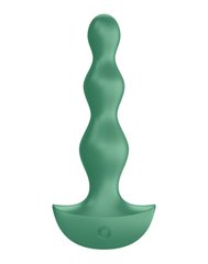 Анальный стимулятор-бусины с двумя моторами Satisfyer Lolli-Plug 2 Green SO4926 фото