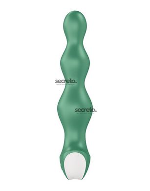 Анальний стимулятор-намистини з двома моторами Satisfyer Lolli-Plug 2 Green SO4926 фото