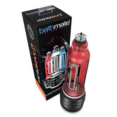 Гидропомпа Bathmate Hydromax 7 Red (X30), для члена длиной от 12,5 до 18см, диаметр до 5см HM-30-BR фото