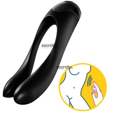 Вібратор на палець Satisfyer Candy Cane Black SO4653 фото