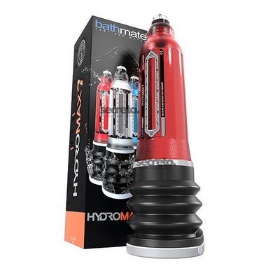 Гідропомпа Bathmate Hydromax 7 Red (X30), для члена довжиною від 12,5 до 18 см, діаметр до 5 см HM-30-BR фото