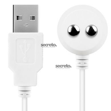 Зарядка (запасний кабель) для іграшок Satisfyer USB charging cable White SO2868 фото