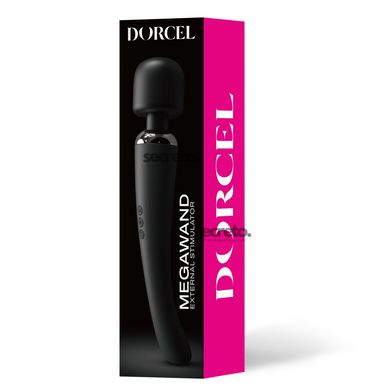 Мощный вибромассажер Dorcel Megawand Black перезаряжаемый, 160 режимов SO1403 фото