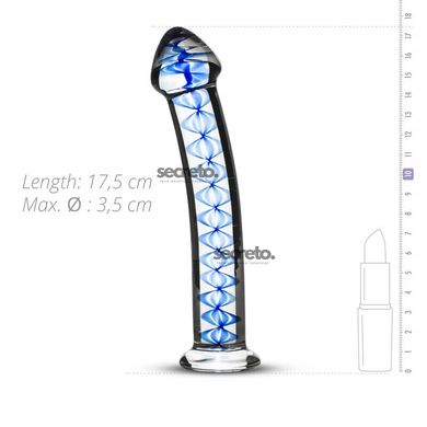 Стеклянный дилдо Gildo Glass Dildo No. 4 SO8890 фото