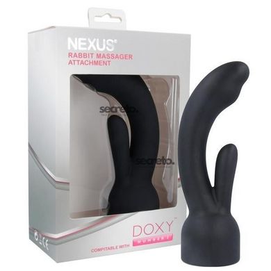 Насадка для вібромасажера Doxy Number 3 - Nexus Rabbit Massager у вигляді вібратора-кролика SO3070 фото