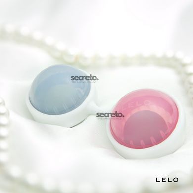 Набор вагинальных шариков LELO Beads Mini, диаметр 2,9 см, изменяемая нагрузка, 2х28 и 2х37 г SO8083 фото