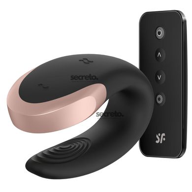 Смарт-вибратор для пар Satisfyer Double Love (Black) SO4930 фото