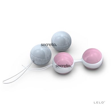 Набір вагінальних кульок LELO Beads Mini, діаметр 2,9 см, змінне навантаження, 2х28 та 2х37 г SO8083 фото