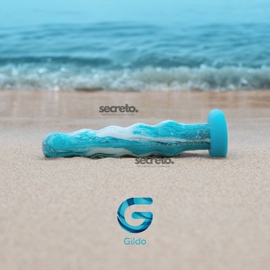 Скляний дилдо Gildo - Ocean Flow Glass Dildo SO8892 фото