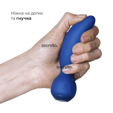 Анальна вібропробка Adrien Lastic Little Rocket макс. діаметр 3,5 см, soft-touch SO4482 фото