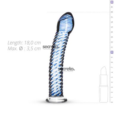 Скляний дилдо Gildo Glass Dildo No. 5 SO4590 фото