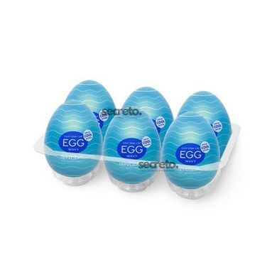 Набір мастурбаторів-яєць Tenga Egg Cool Pack (6 яєць) EGG-006C фото