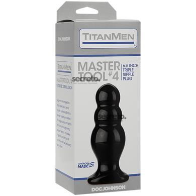 Анальный стимулятор Doc Johnson Titanmen Tools - Master, диаметр 6,6см SO2808 фото