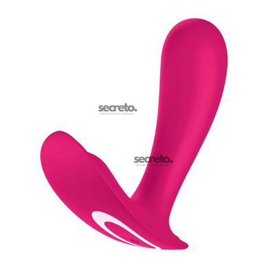 Смарт-вибратор в трусики Satisfyer Top Secret Pink вагинально-клиторальный, 2 мотора SO7790 фото