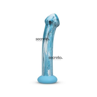 Стеклянный дилдо Gildo - Ocean Ripple Glass Dildo SO8893 фото