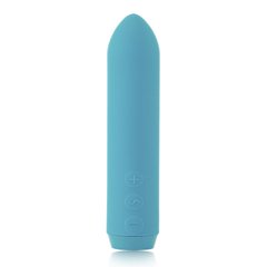 Минивибратор Je Joue - Classic Bullet Vibrator Teal с глубокой вибрацией и фиксацией на палец SO3030 фото