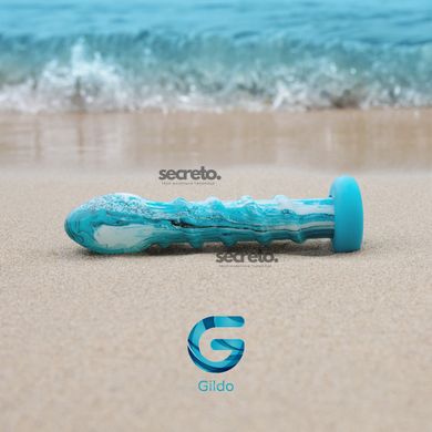 Стеклянный дилдо Gildo - Ocean Wave Glass Dildo SO8894 фото