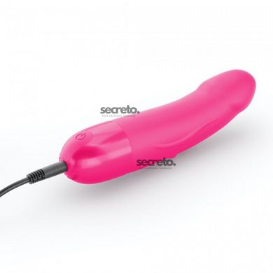 Вибратор Dorcel Real Vibration S Magenta 2.0, диам 3,7см, перезаряжаемый, для точки G SO3564 фото