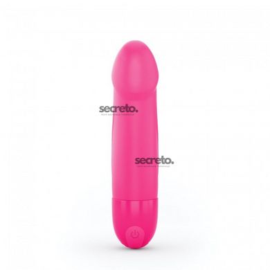 Вибратор Dorcel Real Vibration S Magenta 2.0, диам 3,7см, перезаряжаемый, для точки G SO3564 фото