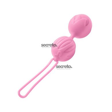 Вагінальні кульки Adrien Lastic Geisha Lastic Balls Mini Pink (S), діаметр 3,4 см, маса 85 г AD40431 фото