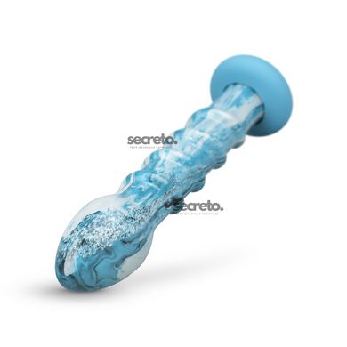 Скляний дилдо Gildo - Ocean Wave Glass Dildo SO8894 фото