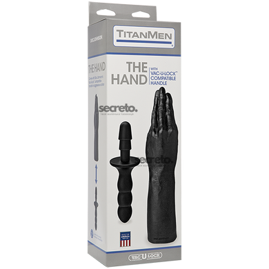 Рука для фистинга Doc Johnson Titanmen The Hand with Vac-U-Lock Compatible Handle, диаметр 6,9см SO2810 фото