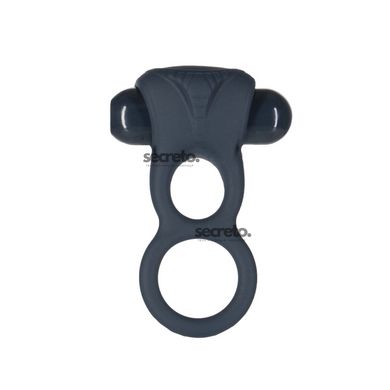 Подвійне ерекційне кільце з вібрацією Lux Active-Triad - Vibrating Dual Cock Ring, пульт ДК SO5575 фото