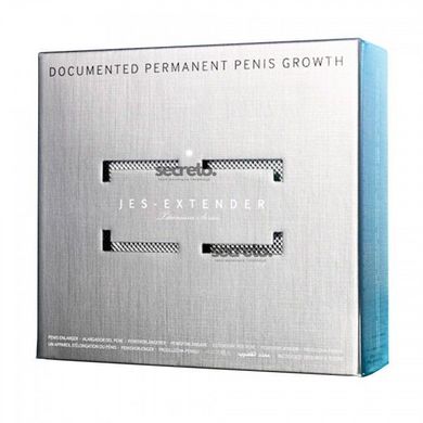 Экстендер для увеличения члена Jes-Extender Titanium, ремешковый, алюминиевый кейс SO2912 фото