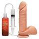 Фалоімітатор, що кінчає Doc Johnson The D ULTRASKYN Perfect D Squirting - 7 Inch SO9547 фото 1