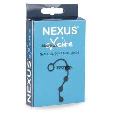 Анальні кульки Nexus Excite Small Anal Beads, силікон, макс. діаметр 2 см SO1767 фото