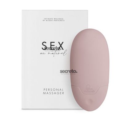 Кліторальний стимулятор Bijoux Indiscrets Sex au Naturel — Personal Massager SO6633 фото