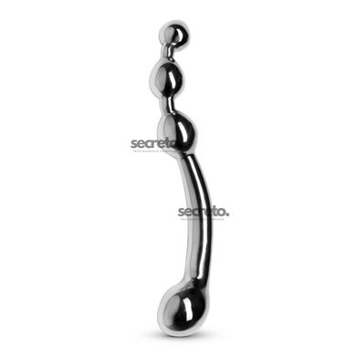 Анально-вагінальний стимулятор Sinner Gear Unbendable – Multi-Stim Pleasure Wand Metal Anal Dildo SO4613 фото