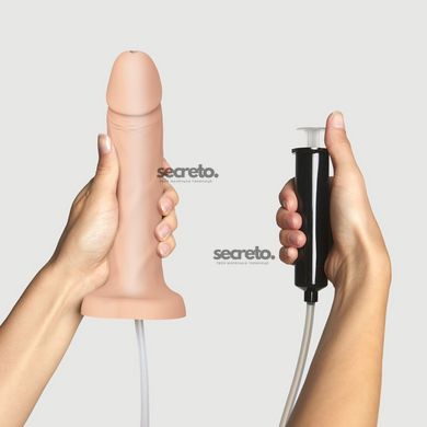 Кончающий фаллоимитатор Strap-On-Me Squirting Cum Dildo Realistic Flash, диам. 3,9 см, силикон SO9014 фото