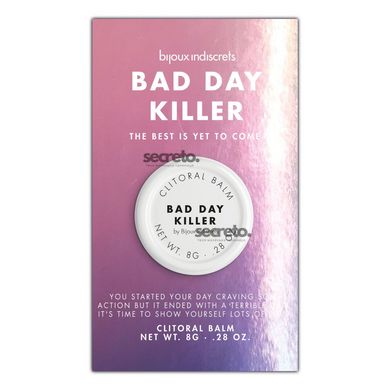 Бальзам для клитора Bijoux Indiscrets Bad Day Killer (Наслаждайся каждым днем), разогревающий SO2917 фото